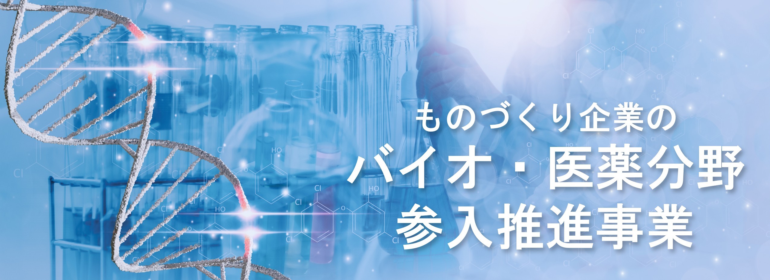 ものづくり企業のバイオ・医薬分野参入推進事業