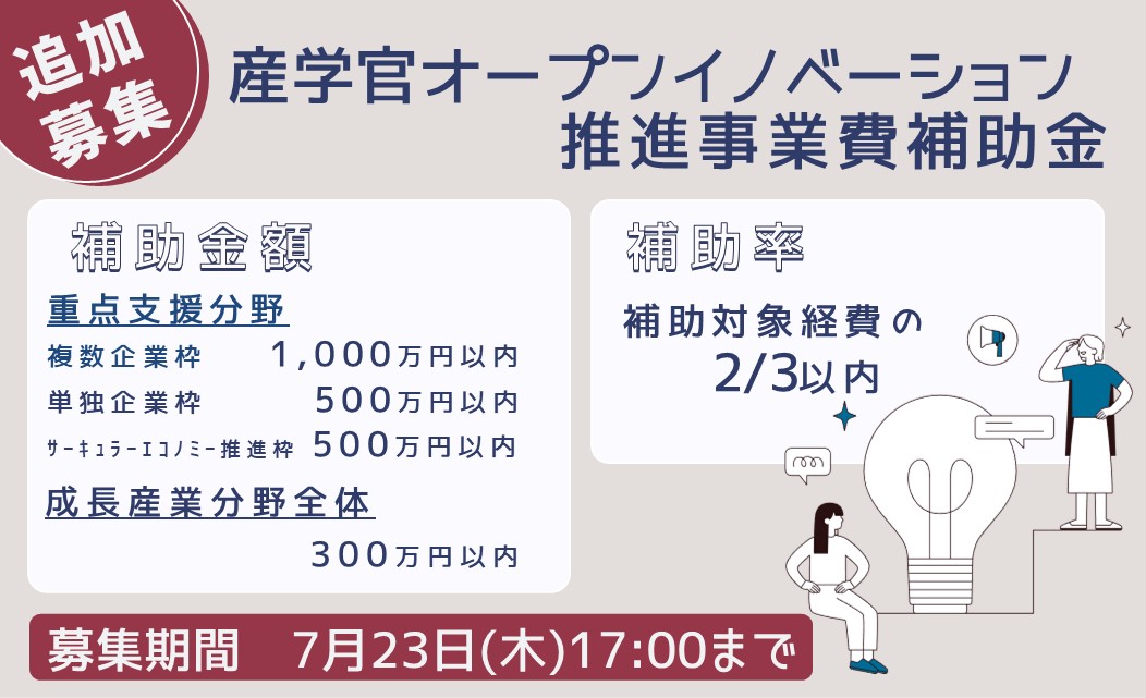 産学官オープンイノベーション推進補助金