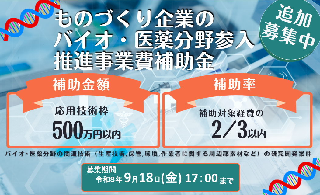 ものづくり企業のバイオ・医薬