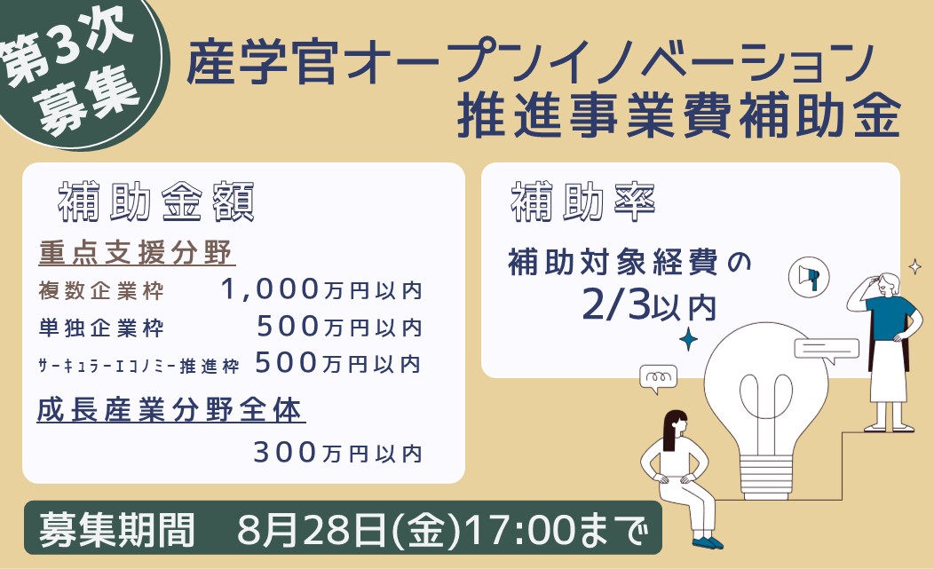 産学官オープンイノベーション推進補助金